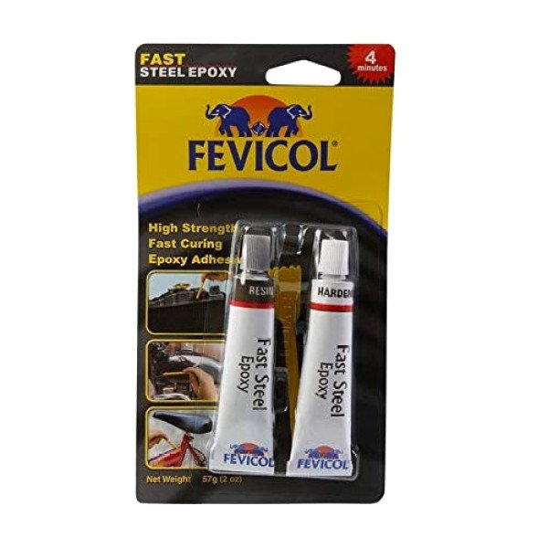 Fevicol Steel Epoxy Welding 2 Tubes - 57 Gram