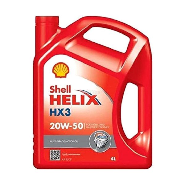 Motor Oil Shell Red 3000KM 20W50