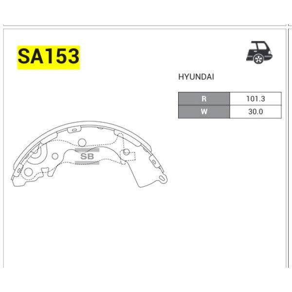 Break Pad Rear Ceramic For KIA RIO - New Accent - New Cerato JS50037