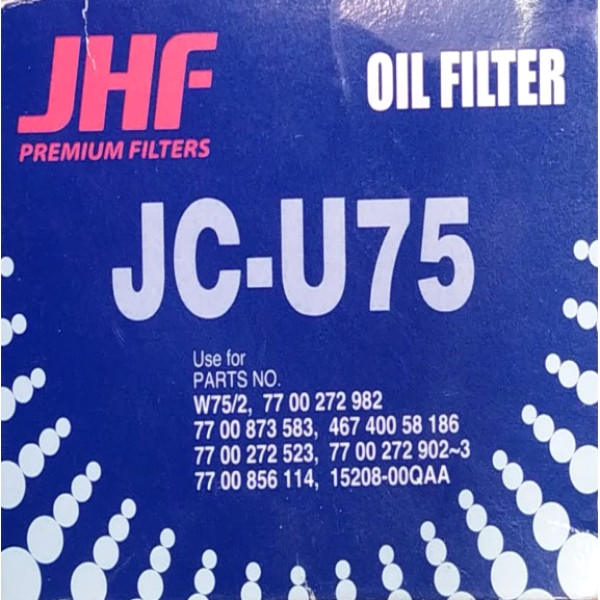 JHF JC-U75 فلتر زيت رينو كوري رقم 1 - JC-U75