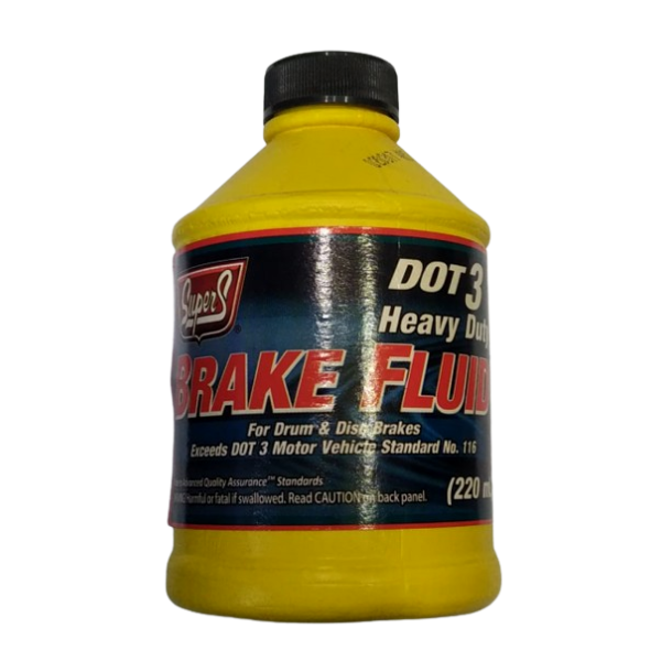 علبه زيت فرامل صغير سوبر امريكي فتيس عادي DOT3 220 ml - DOT3 220 ml