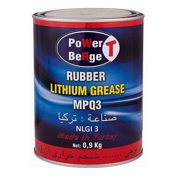 شحم مطاط ازرق ليثيوم MPQ3-NLGI3-B تركي 0.9 كيلو
