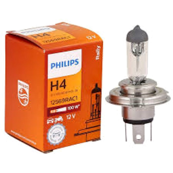 لمبه 3 شوكه  فيليبس من النمسا h4 500/1000 وات 12 فولت - H4