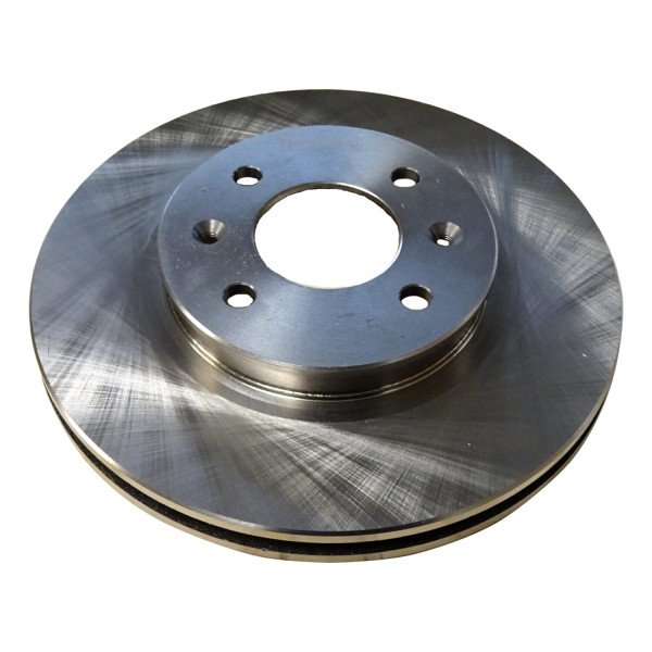 Set of 2 Front Brake Rotor Disc For Hyundai New Accent 51712-1R000