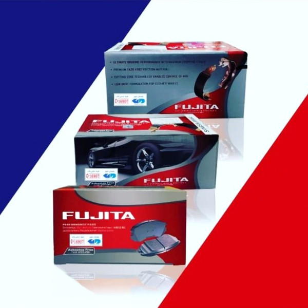 تيل فرامل امامي فوجيتا اكسنت ار بي - كيا ريو + I 20 (2011- ) JS10032 SP1399 - RP1399