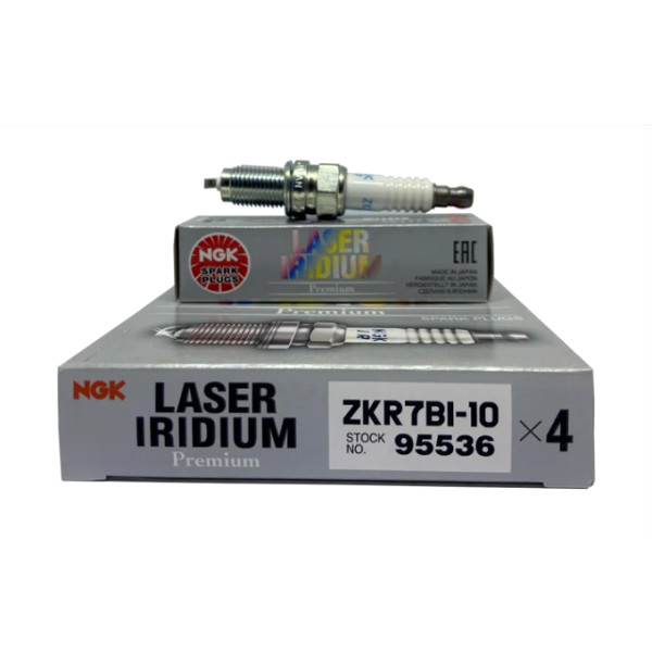 NGK spark plug iRIDIUM for Fiat Tepo