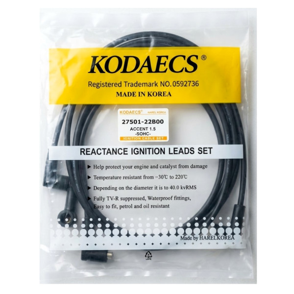 Spark Plug Wire For Hyndai Accent  27501-22B00