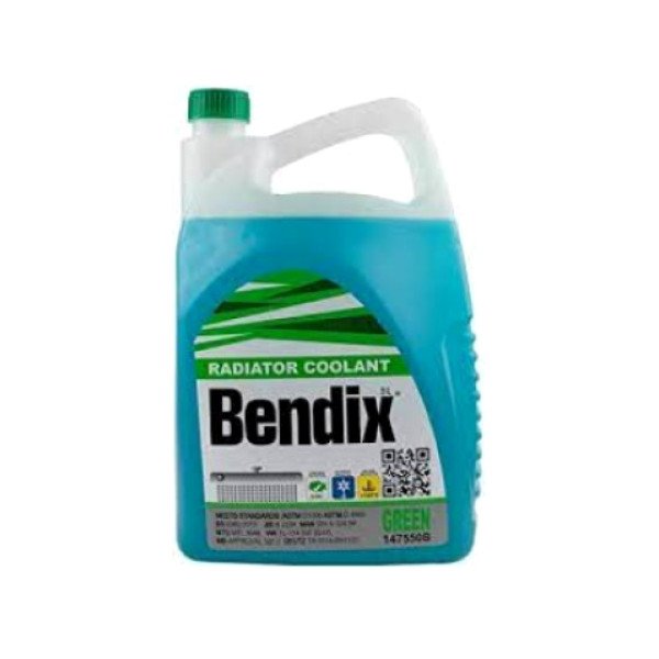 ماء رادياتير اخضر للتبريد مانع للتجمد من بينديكس - 5 لتر