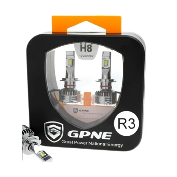 طقم ليد H8 GPNE - H8
