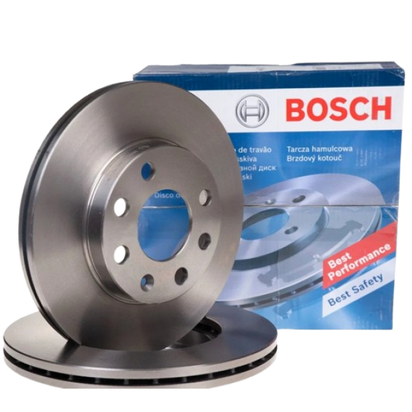 Set of 2 Front Brake Rotor Disc For Mitsubishi Lancer SHARK BOSCH  MR389722
