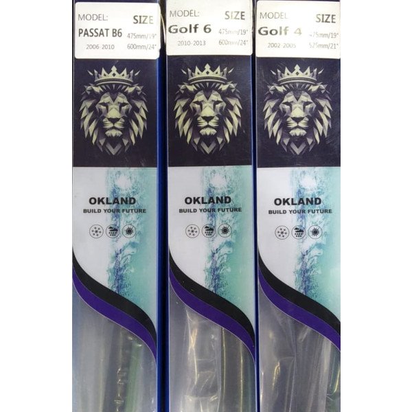 طقم  2 ريشه مساحه  اوكلاند للسيارات الالمانيه فولكس واجن