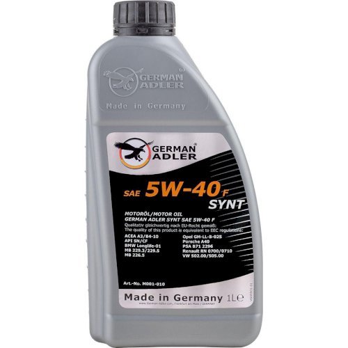 Engine Oil German Idler 1 ltr 5W40